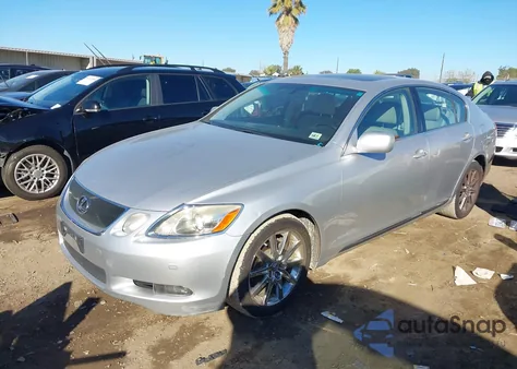 2006 Lexus Gs 300 z USA, uszkodzony, nr VIN JTHBH96S065027126